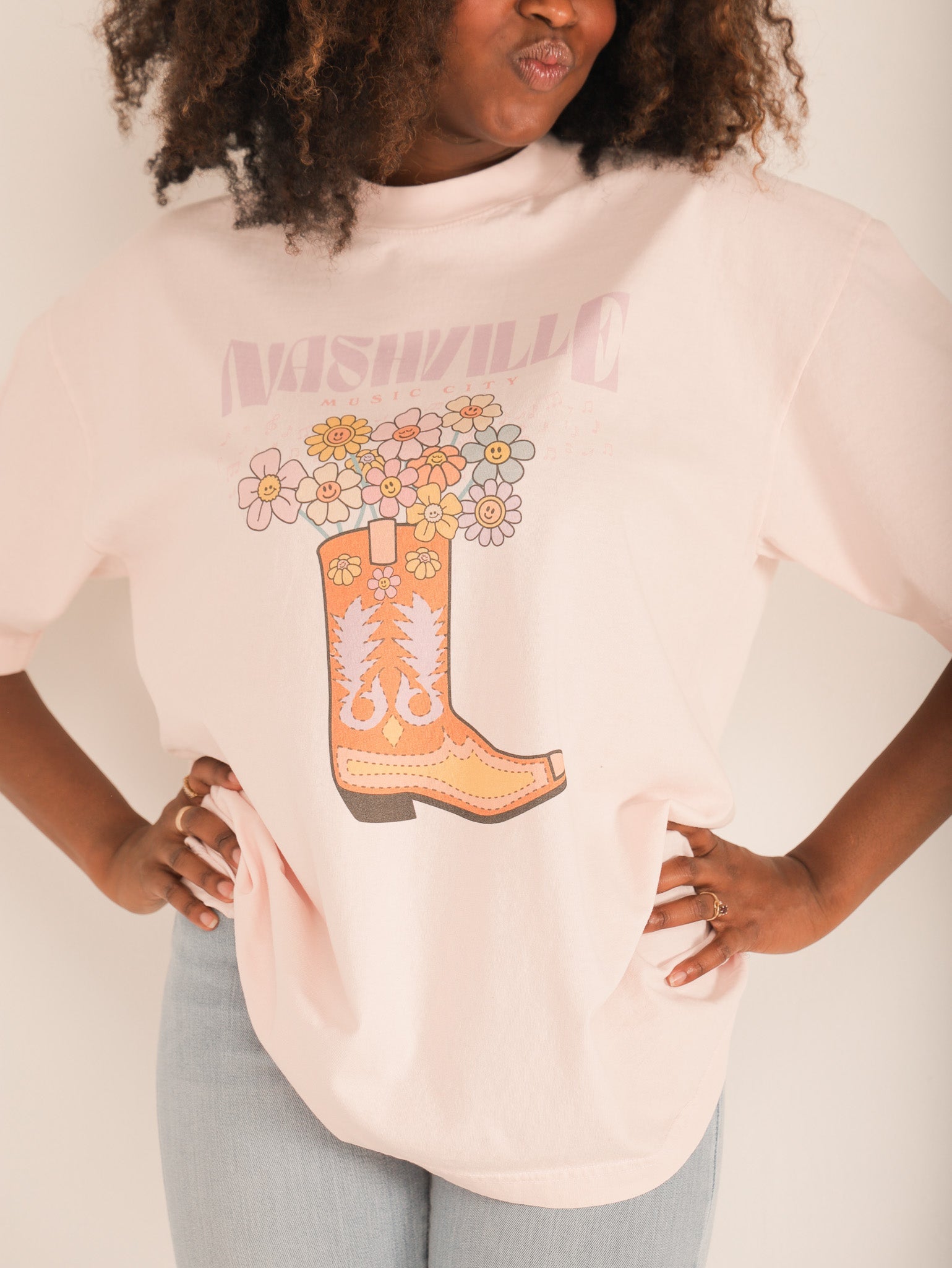 Molly Green - Nashville Bootiful Tee - Casual_Tops