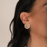 Molly Green - Pearl Studded Earrings - Jewelry