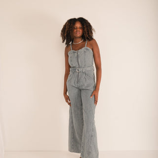 Molly Green - Tyler Denim Romper - Rompers _ Jumpsuits