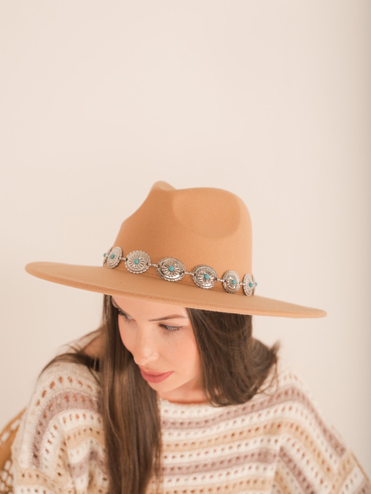 Molly Green - Western Concho Hat - Accessories