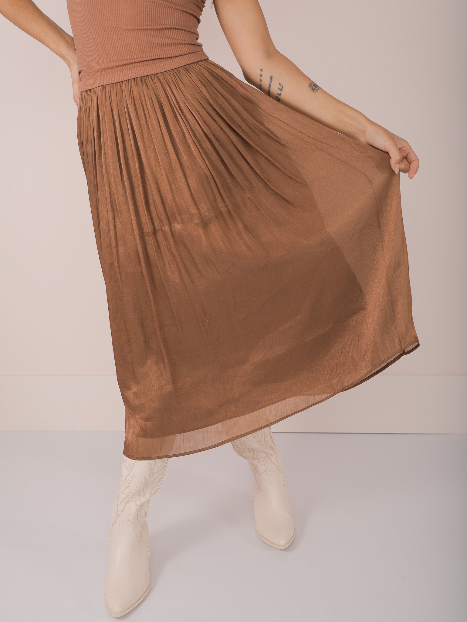 Sienna Pleated Skirt