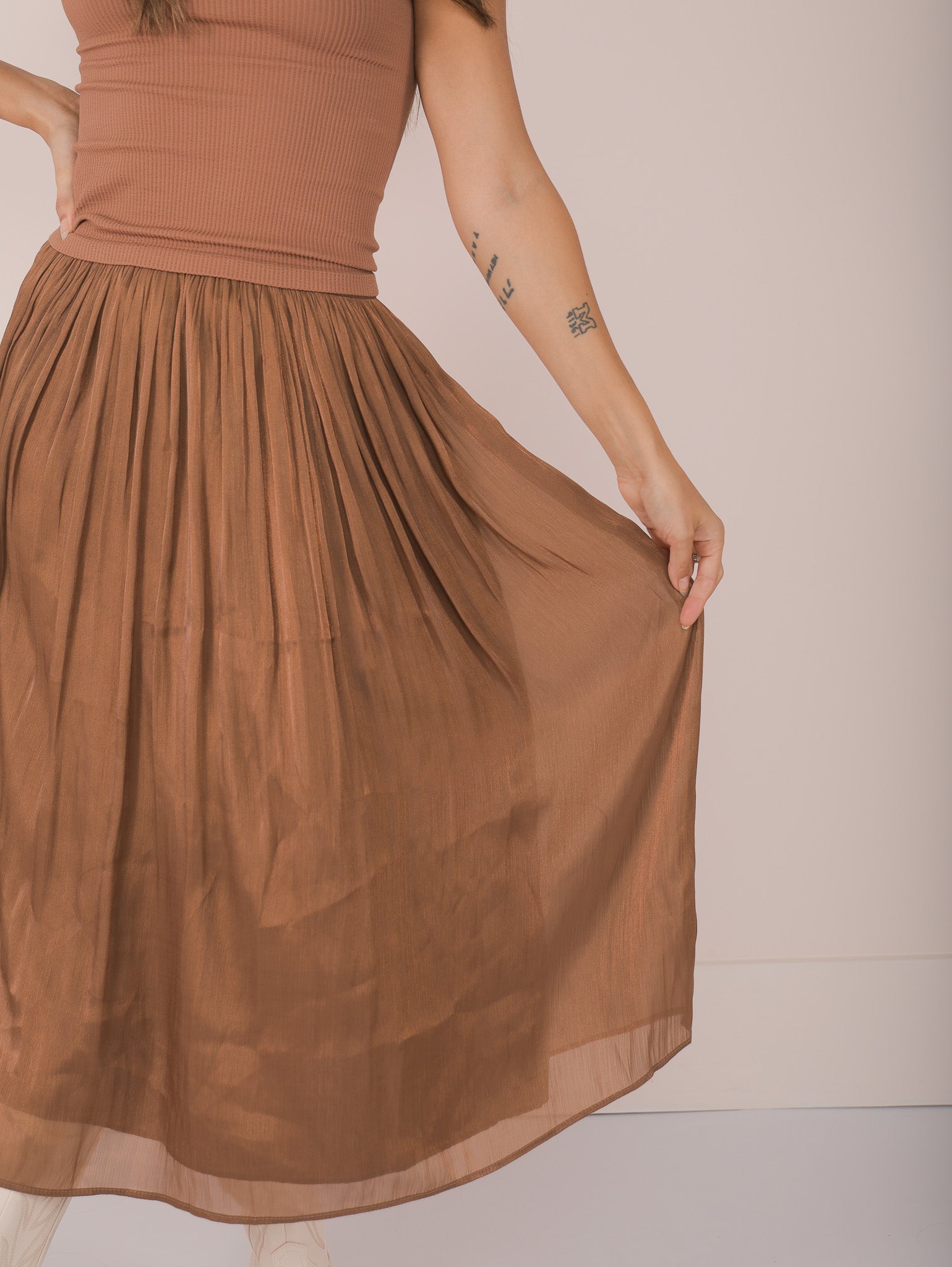 Sienna Pleated Skirt